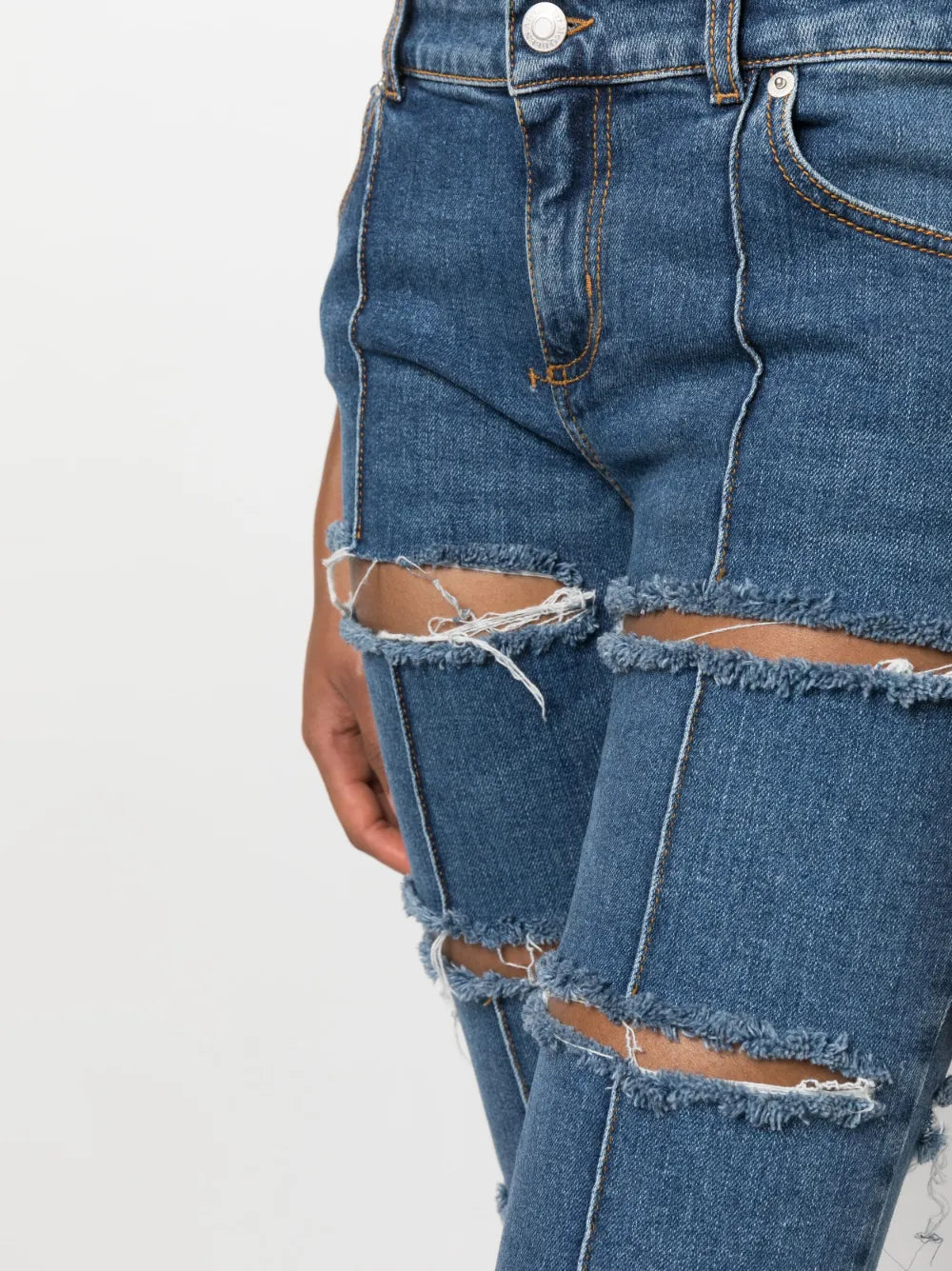 Pants Jean Pants Alexander McQueen Blue Women