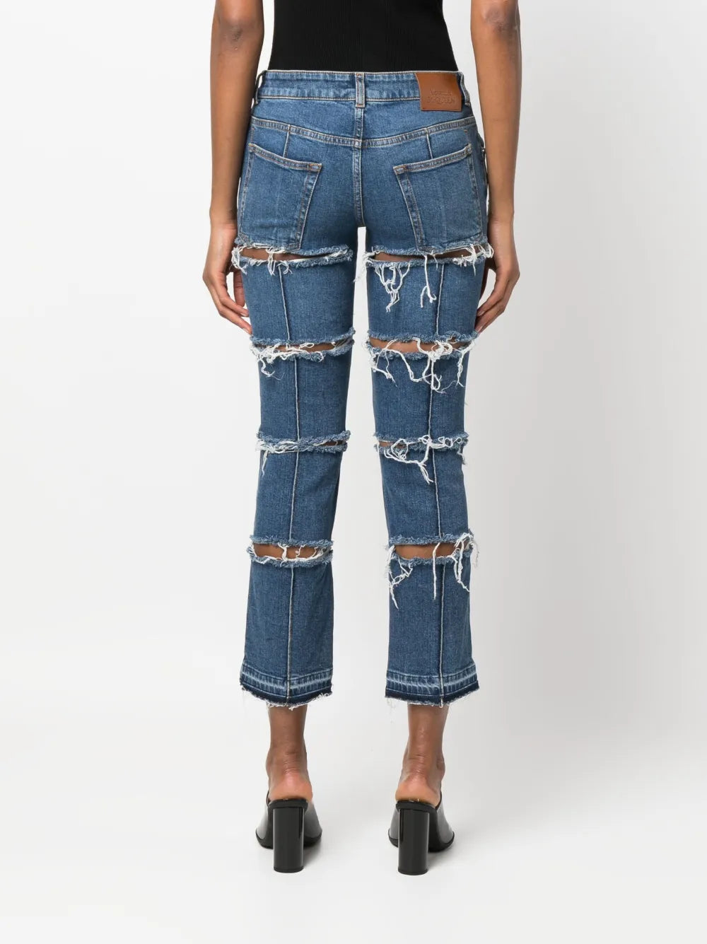 Pants Jean Pants Alexander McQueen Blue Women