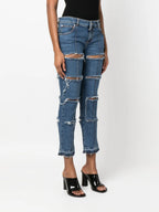Pants Jean Pants Alexander McQueen Blue Women