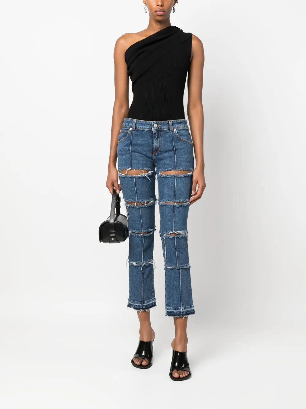 Pants Jean Pants Alexander McQueen Blue Women