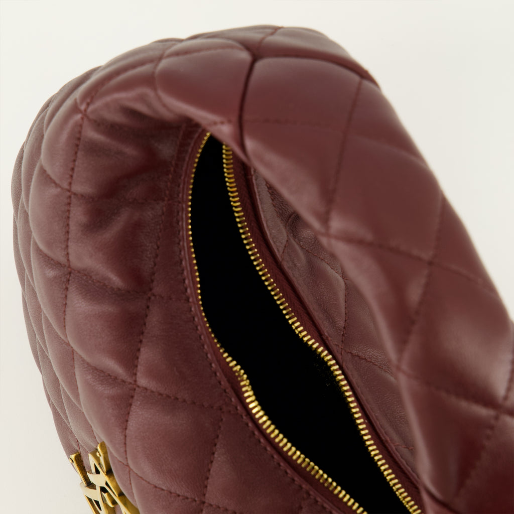 Sacs à main et épaule Bolsa Icarino em Couro Matelassé Bordeaux Saint Laurent Bordeaux Femme