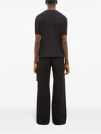 T-shirts T-shirt Baseball en mesh Courrèges Noir Homme
