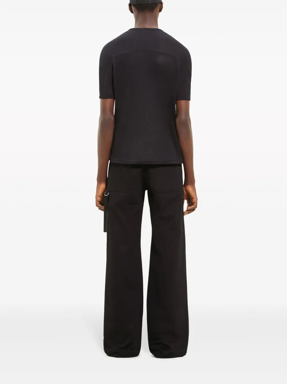 T-shirts T-shirt Baseball en mesh Courrèges Noir Homme