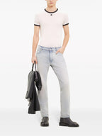 Pants Straight Jeans Courrèges Blue Man