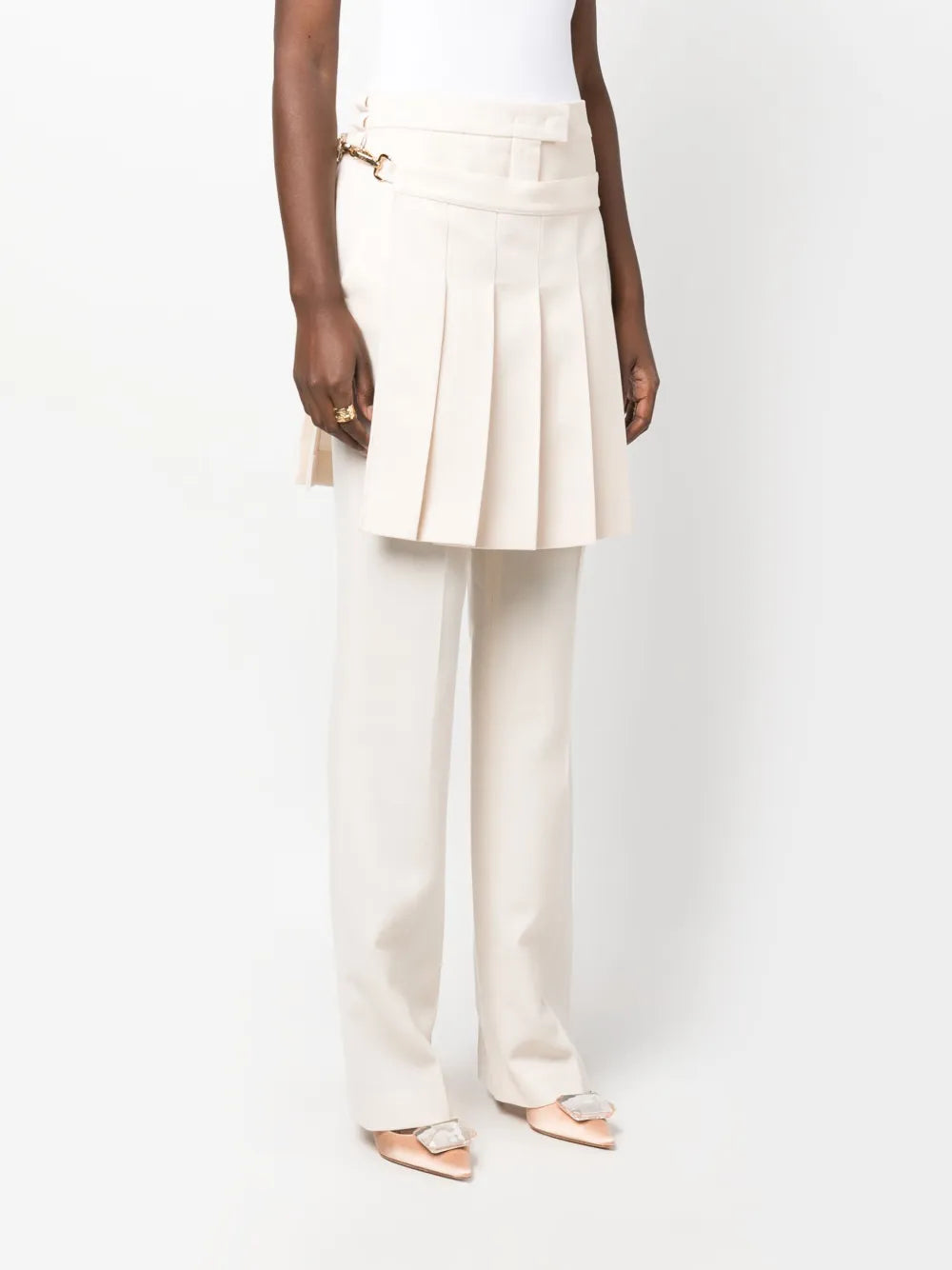 Pants Wool Pants Fendi Pink Women