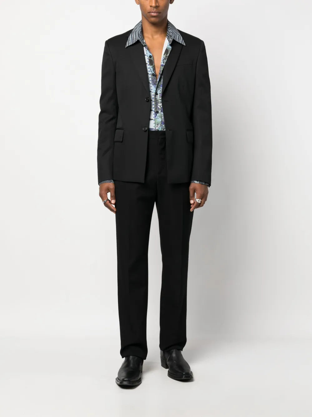 Jackets OW Blazer Jacket Off-White Black Homme