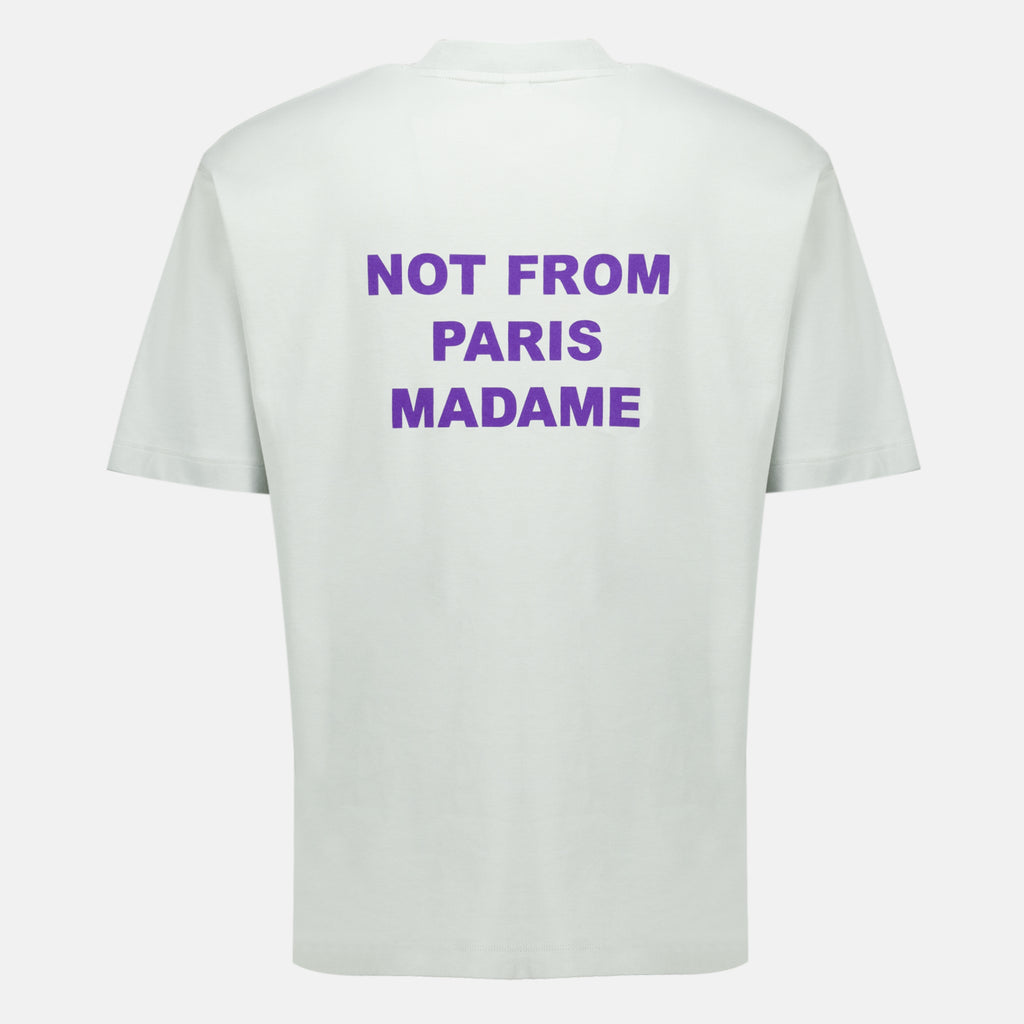 T-shirts Gray Slogan T-shirt Drole De Monsieur Gris Homme