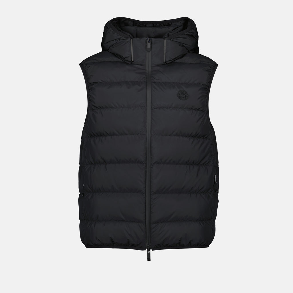 Vestes Doudoune sans manches Valmasque Moncler Noir Homme