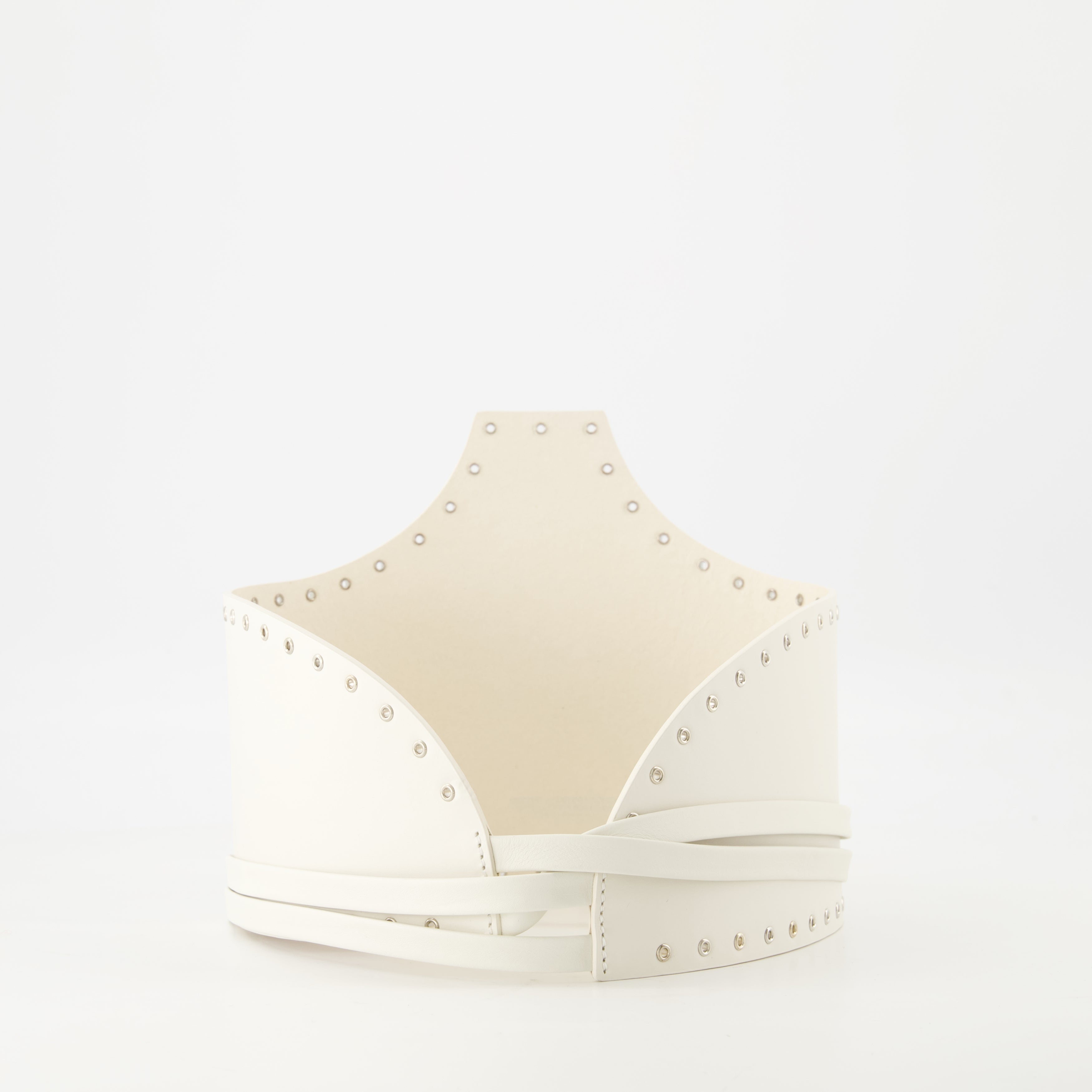 Cintos Cinto de Couro Lanny Iro Branco Femme