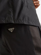 Pantaloni Pantaloni da jogging in seta e nylon Prada Nero Homme