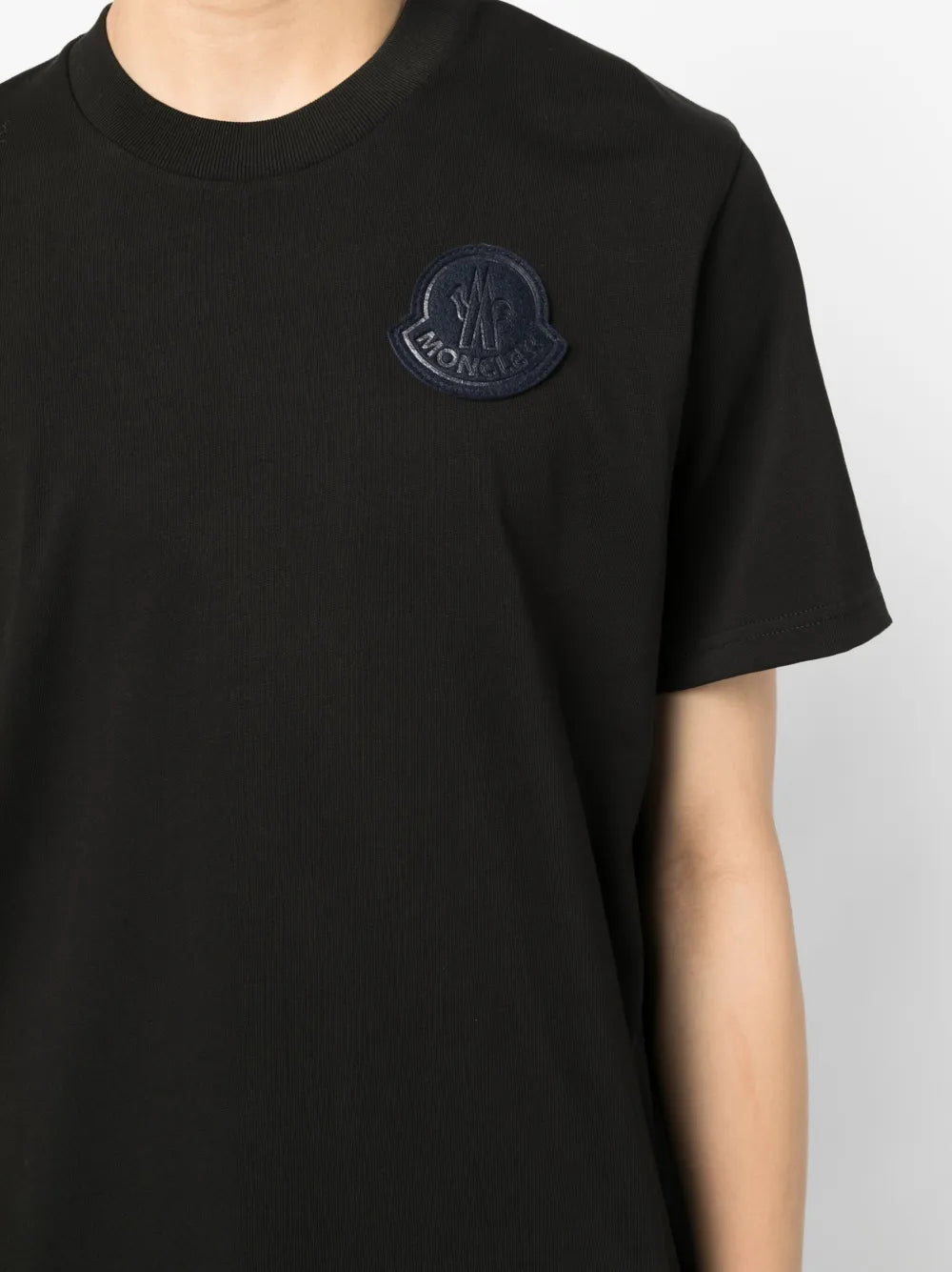 T-shirts T-shirt à logo Moncler Blanc Homme