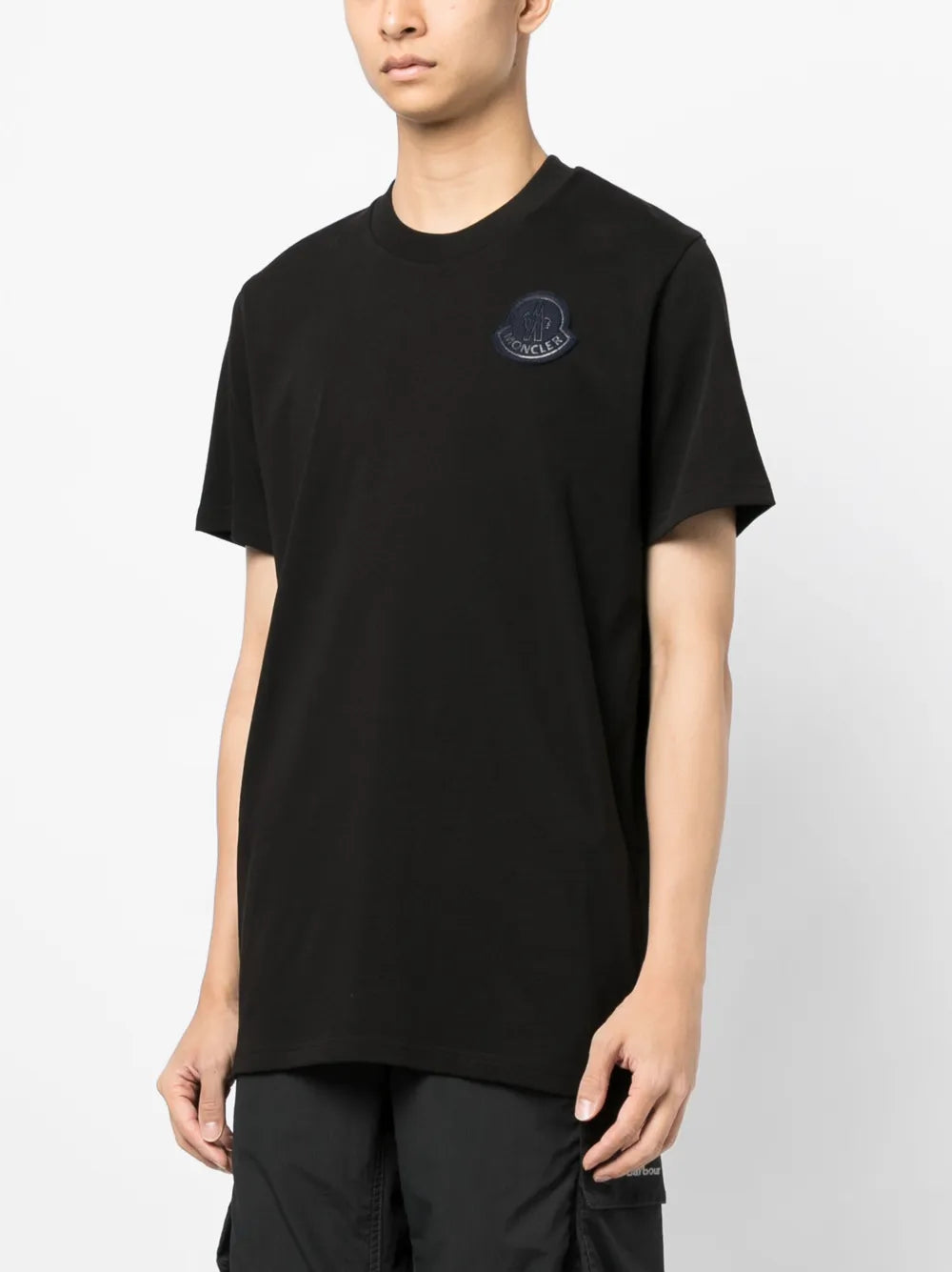 T-shirts T-shirt à logo Moncler Blanc Homme