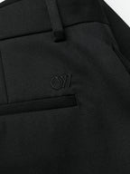 팬츠 스트레이트 팬츠 Off-White 검은색 Homme