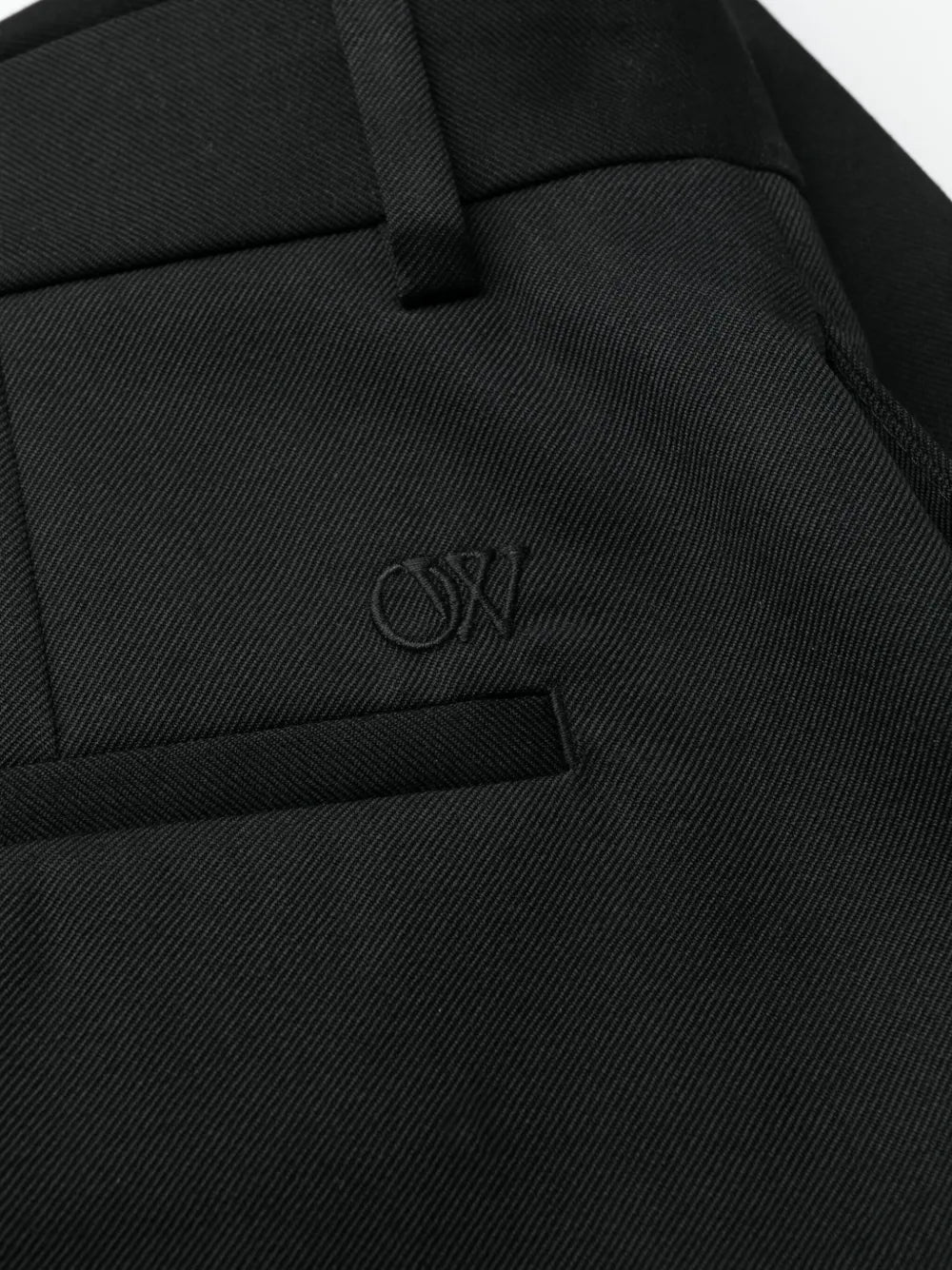 Pantalones Pantalones Rectos Off-White Negro Homme