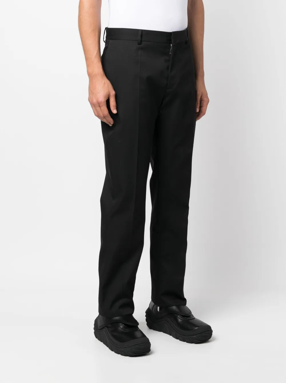 팬츠 스트레이트 팬츠 Off-White 검은색 Homme