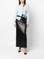 Maille Cardigan en cachemire Fendi Bleu Femme