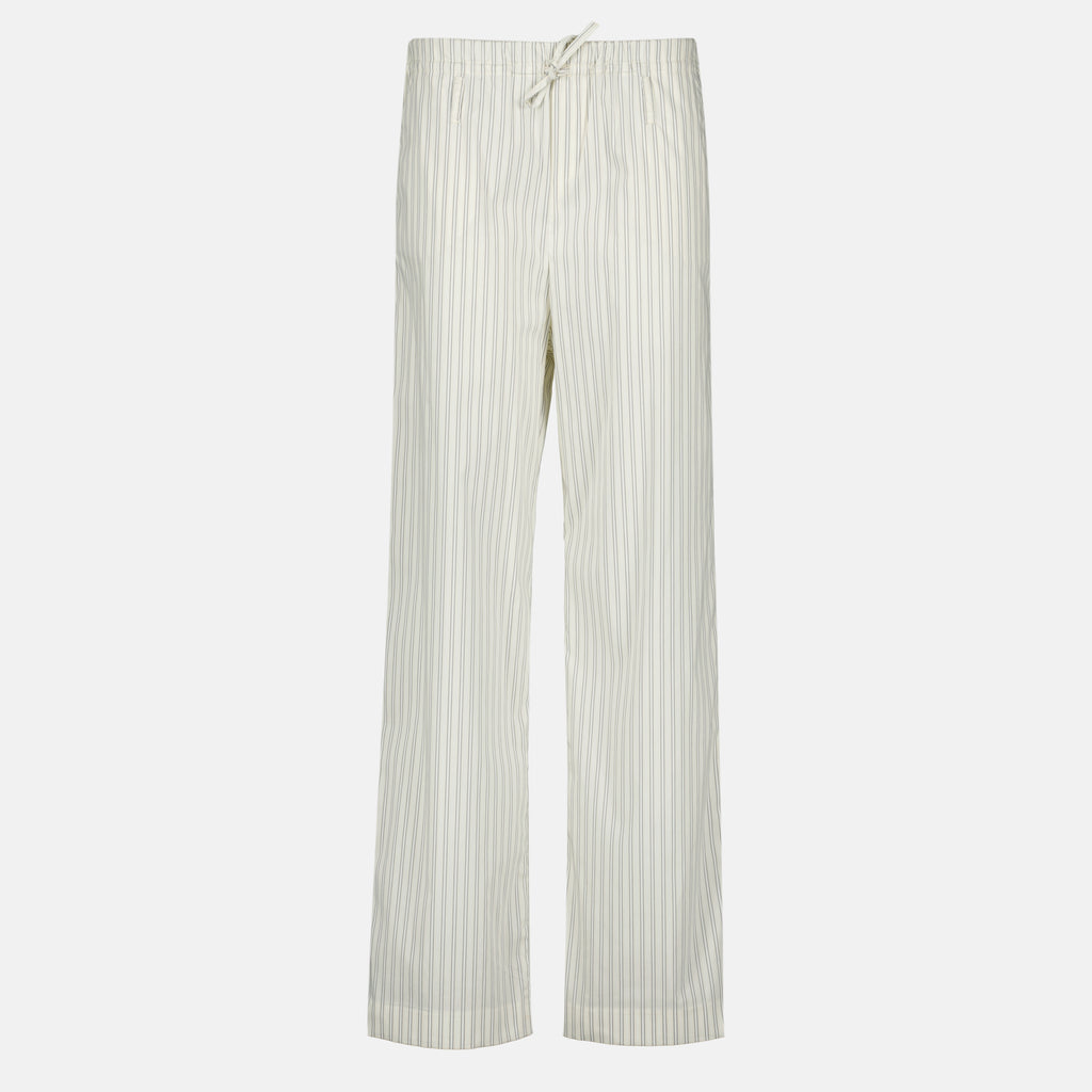 Pantalons ストライプワイドパンツ Iro Beige Femme
