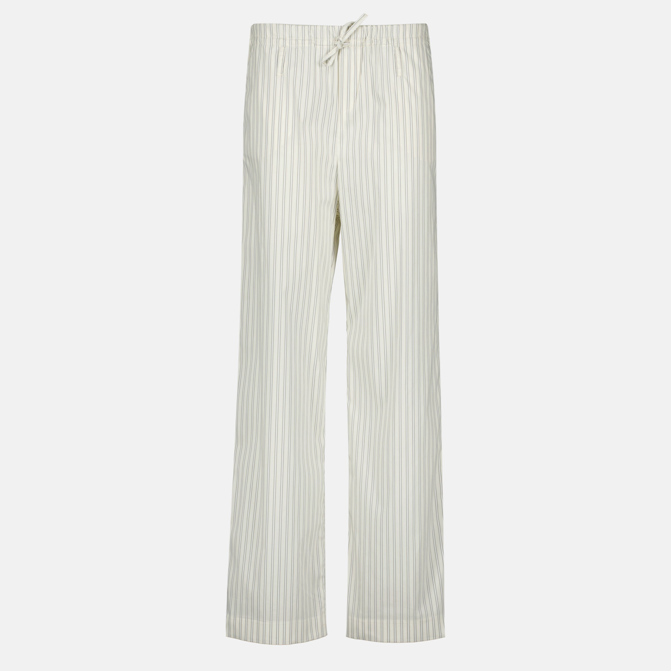 Pantalons Striped Wide Pants Iro Beige Femme