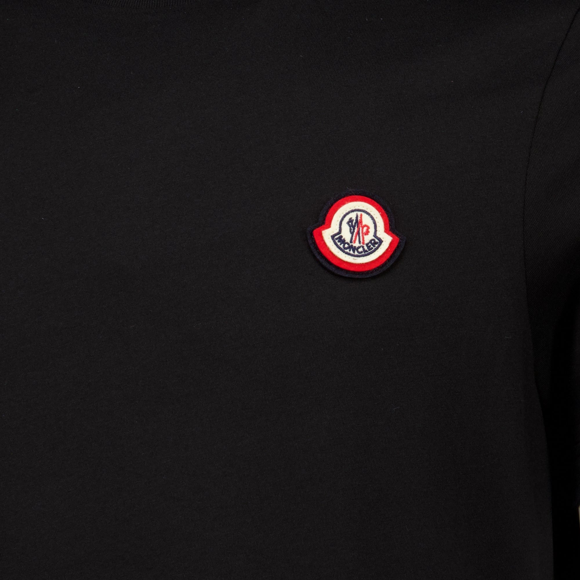 T-shirts 블랙 로고 티셔츠 Moncler Noir Homme