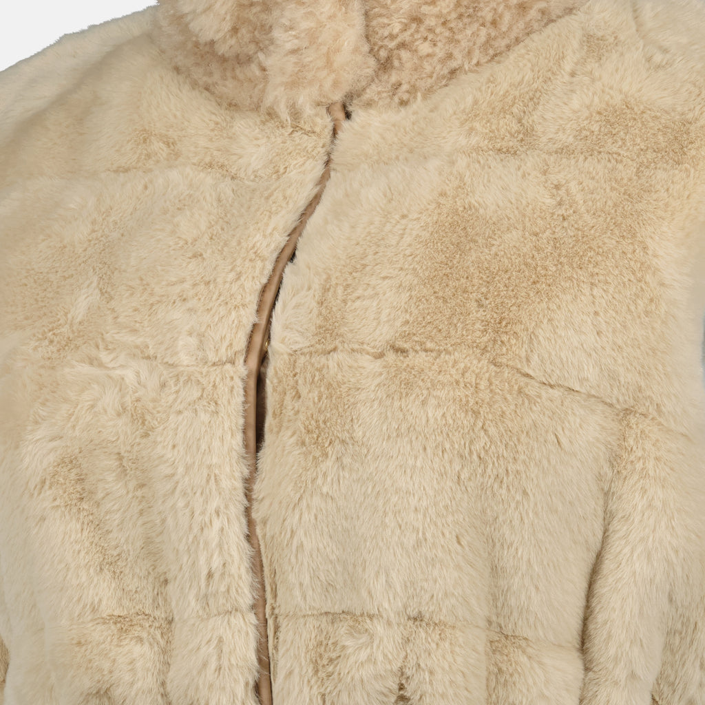 Vestes Veste sans manches Joui Moncler Beige Femme