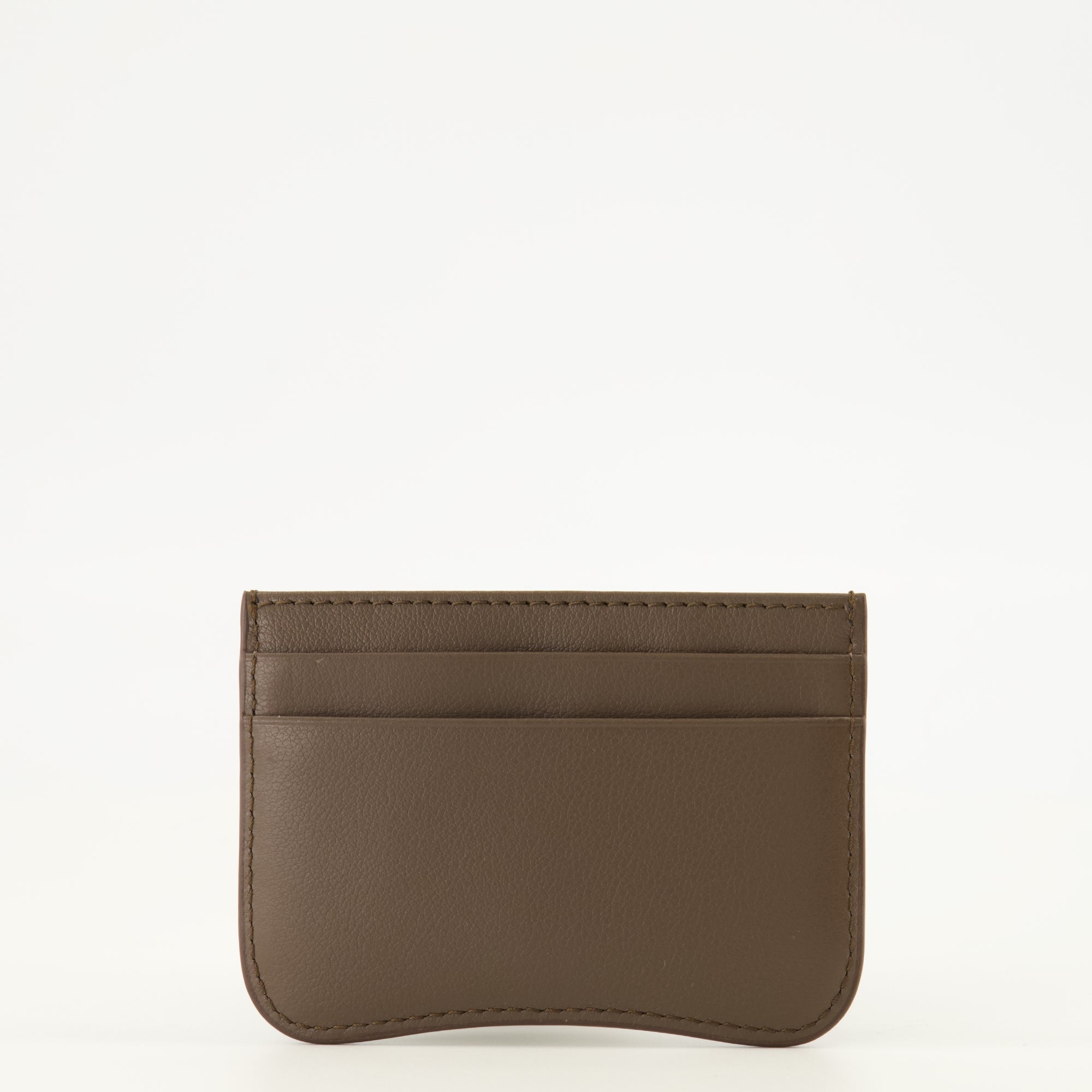 Petite maroquinerie Porte-cartes Paris Paris en cuir marron Ami PARIS Marron Unisexe