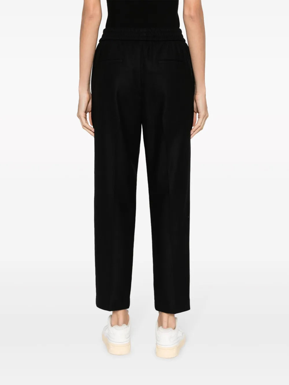Pantalones Pantalones Rectos Moncler Negro Femme