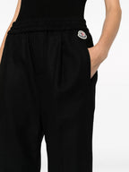 Pants Straight Pants Moncler Black Women
