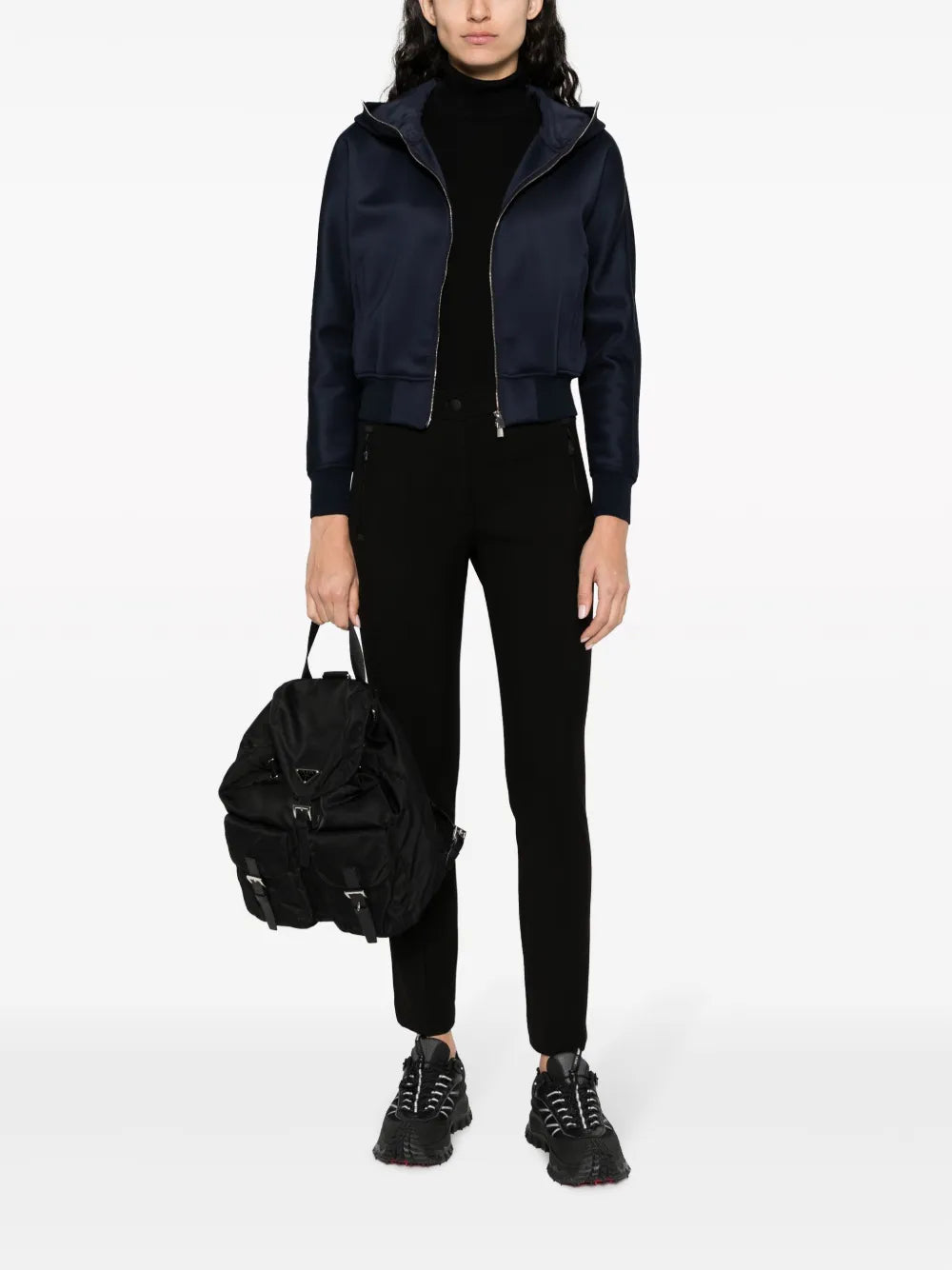 Pantalones Pantalones de Esquí Moncler Grenoble Negro Femme