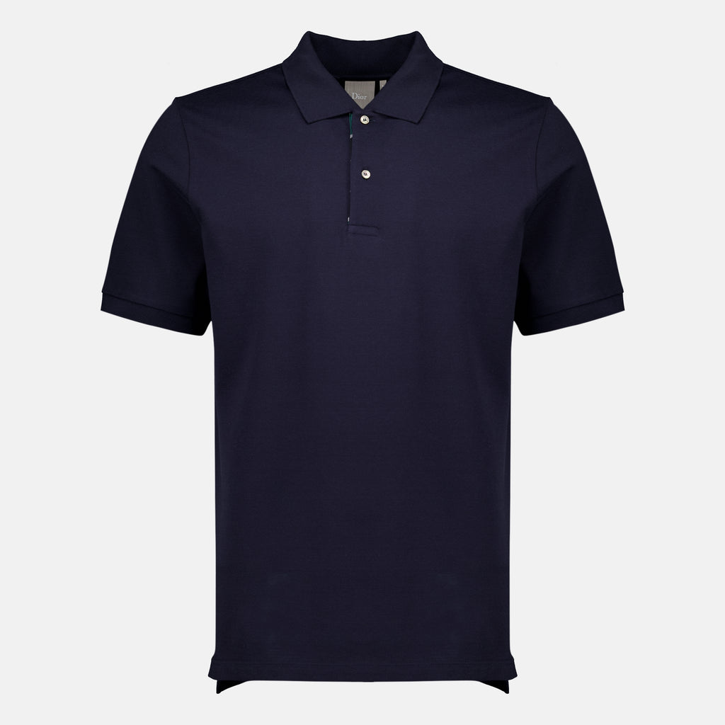 Polos Polo de Algodão Azul Marinho Dior Bleu foncé Homme