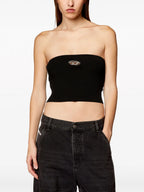 Tops Crop-top M-Clarksvillex Diesel Noir Femme