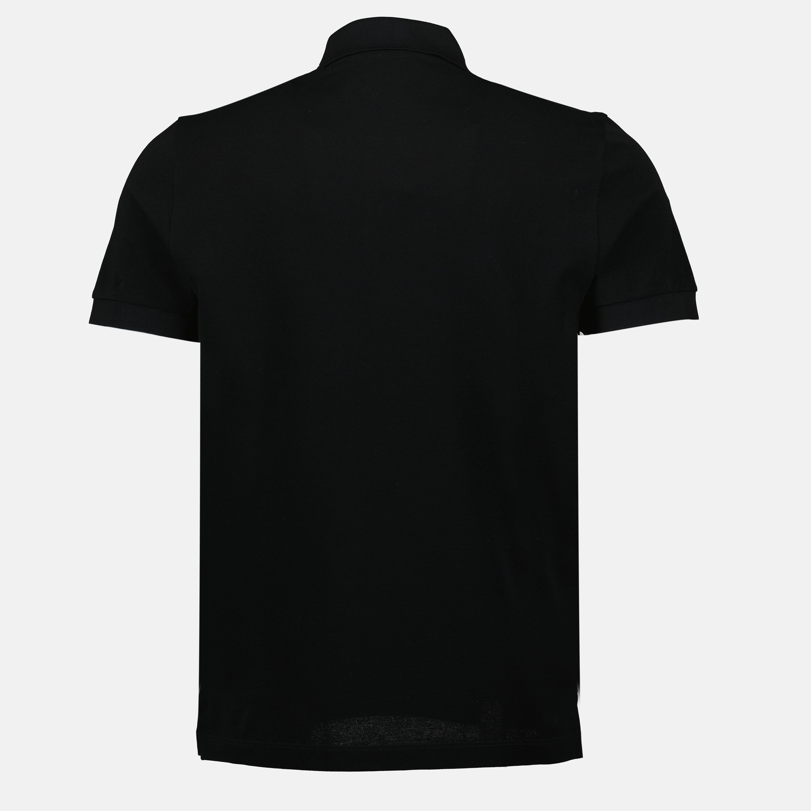 Polos Polo en coton piqué Fendi Noir Homme