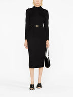Vestidos Vestido Woven Stretch Prada Preto Femme