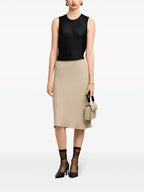 Tops Top de Seda Ami PARIS Preto Femme