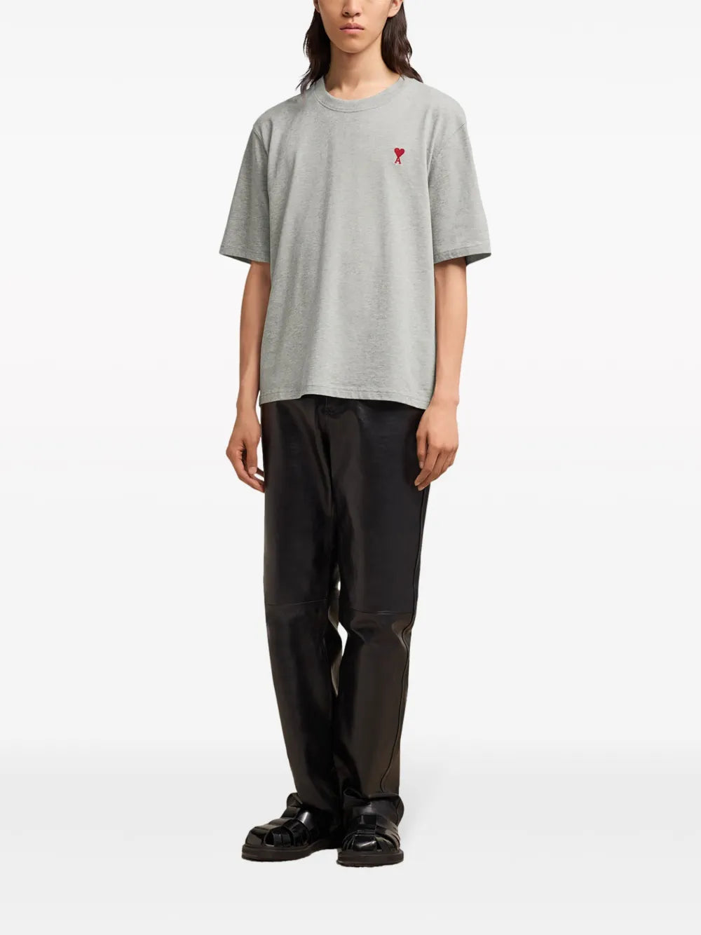 Tシャツ アミ・ド・クール Tシャツ Ami PARIS グレー ユニセックス