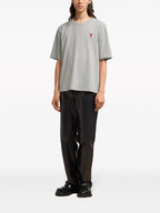 Camisetas Ami de Coeur T-shirt Ami PARIS Cinza Unissex