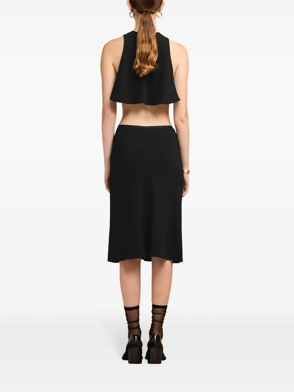 Jupes Jupe midi Ami PARIS Noir Femme