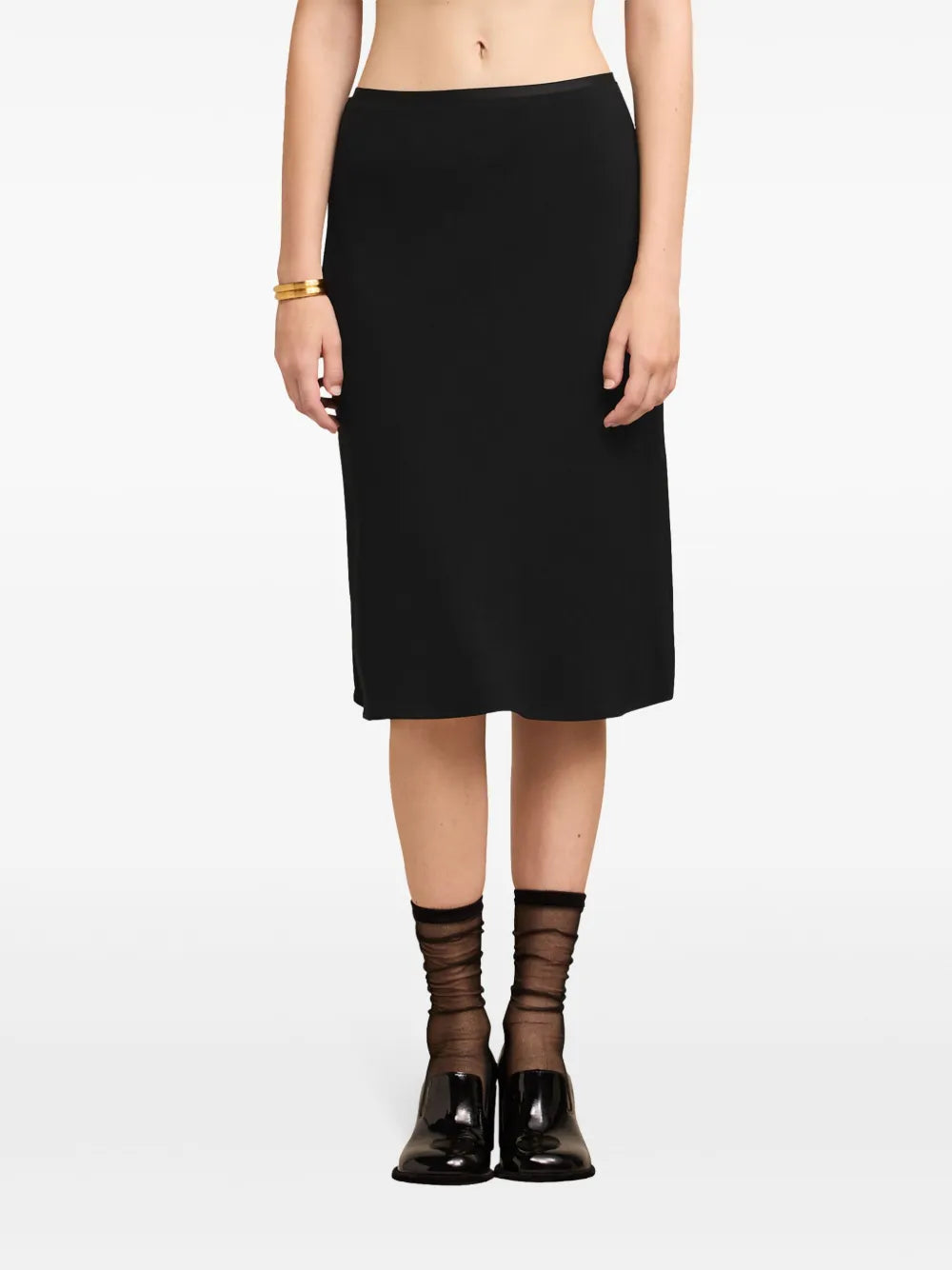 Jupes Jupe midi Ami PARIS Noir Femme
