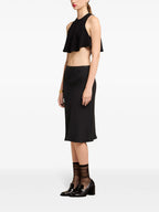 Jupes Jupe midi Ami PARIS Noir Femme
