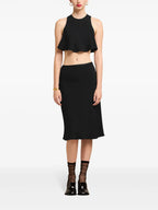 Jupes Jupe midi Ami PARIS Noir Femme
