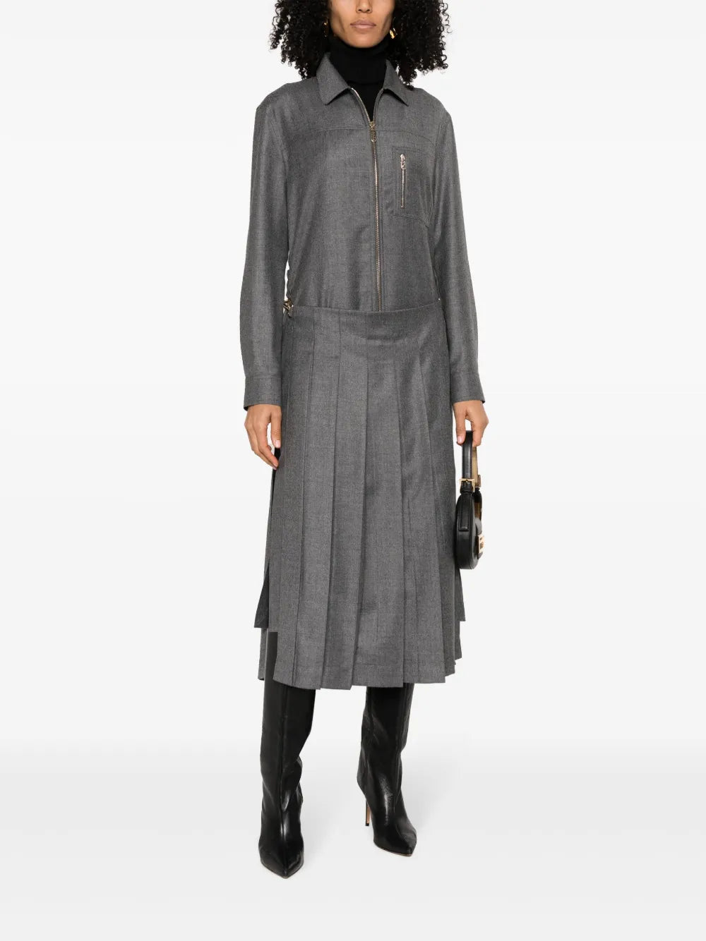 Combinaisons et ensembles Combinaison en laine Fendi Gris Femme
