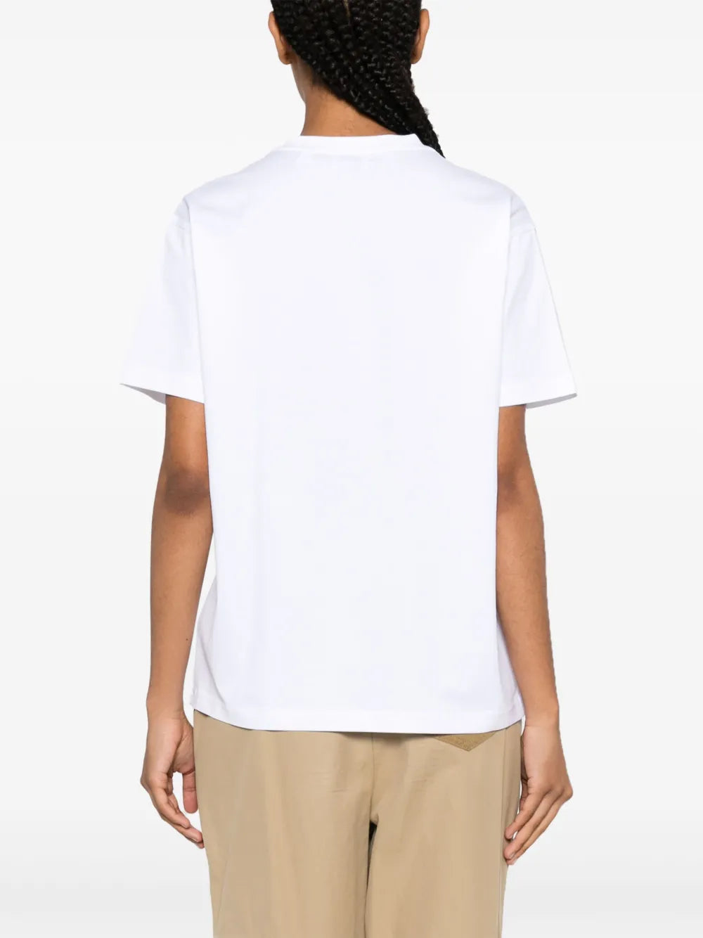 T-shirts T-shirt Carrick Burberry Blanc Femme