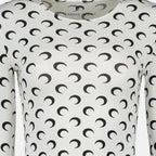Bild des Top Jersey Moon Artikels der Marke Marine Serre für Damen - Herbst-Winter Saison 2025 - Detailansicht 6