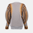 Malhas Sweater em Lurex Rabanne Prata Mulheres