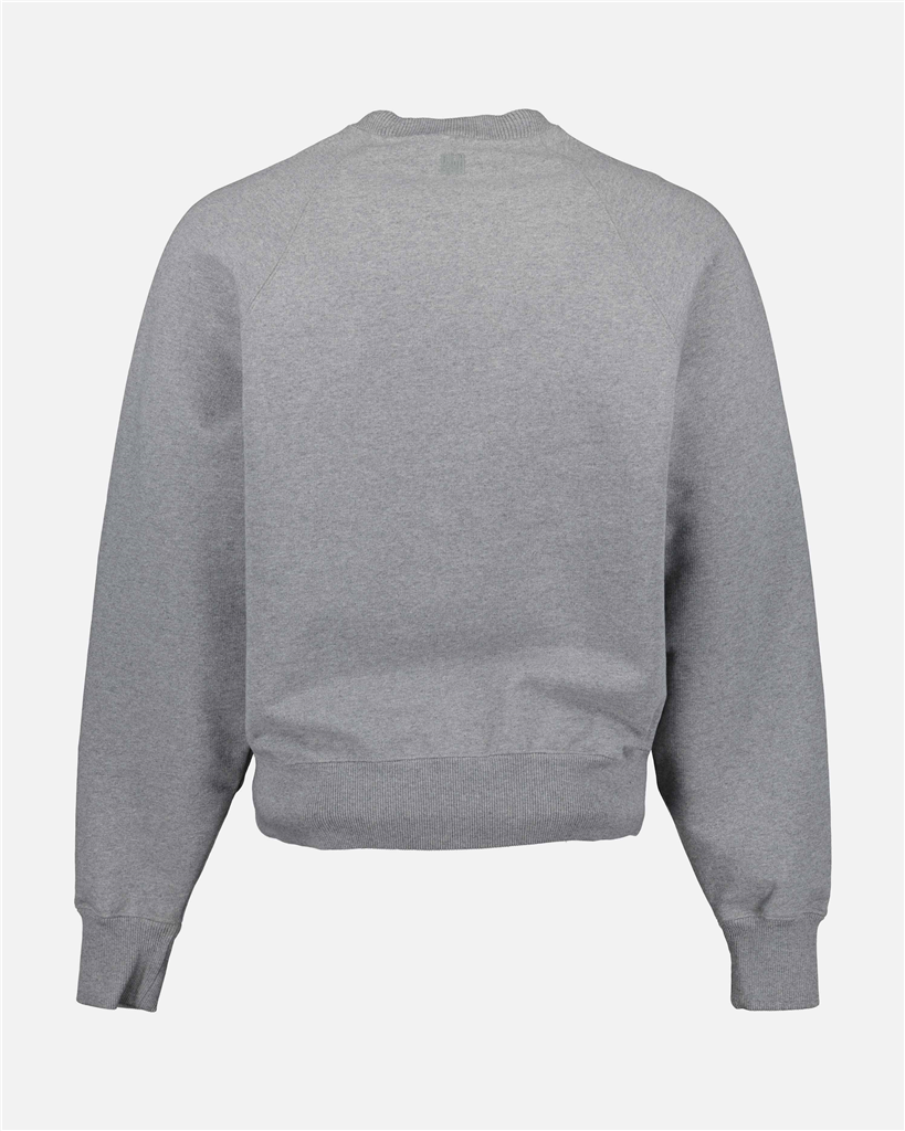 Sudaderas USW002.747 055 gris chine Ami PARIS Gris Unisexo