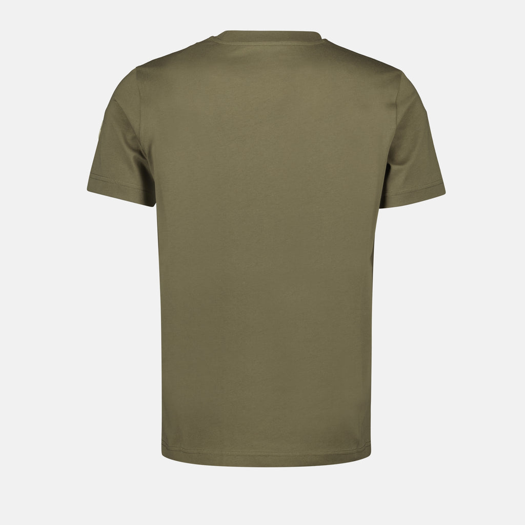 T-shirts T-shirt à logo Moncler Kaki Homme
