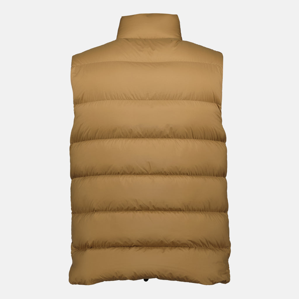Vestes Doudoune sans manches Tibb Moncler Beige Homme