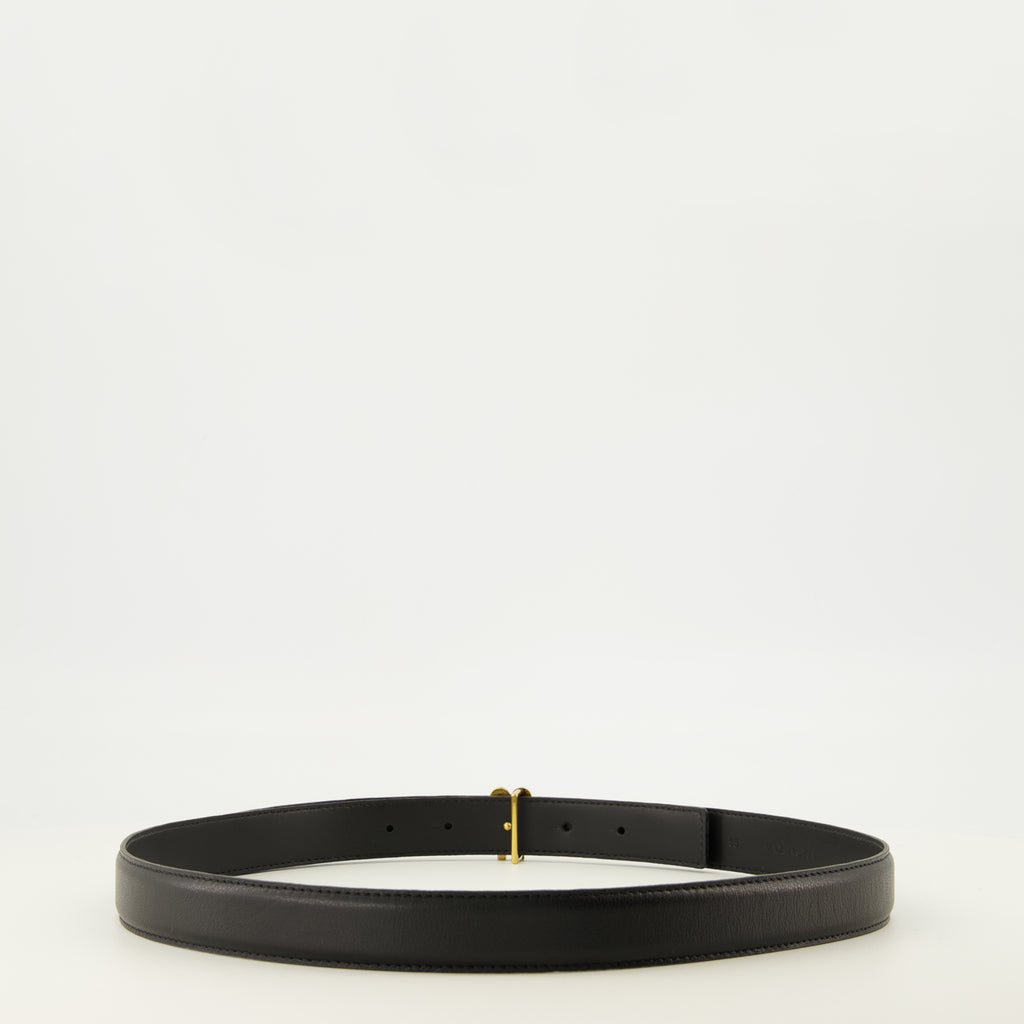 Ceintures Ceinture AMI de coeur noir Ami PARIS Noir Unisexe