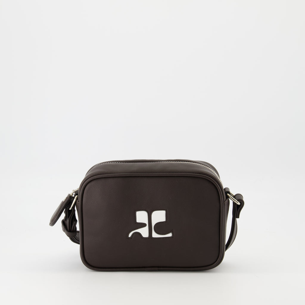 Sacs bandoulière Sac Camera Réedition Courrèges Marron Homme