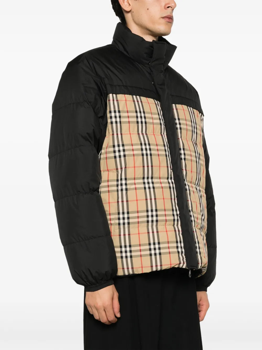 Manteaux Doudoune réversible Burberry Noir Homme
