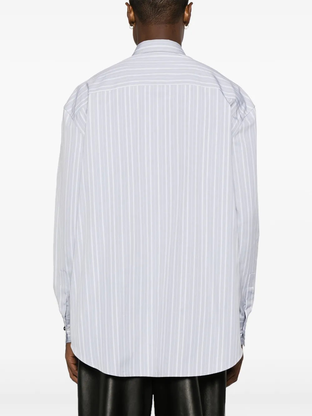 Chemises Chemise OW rayée Off-White Gris Homme